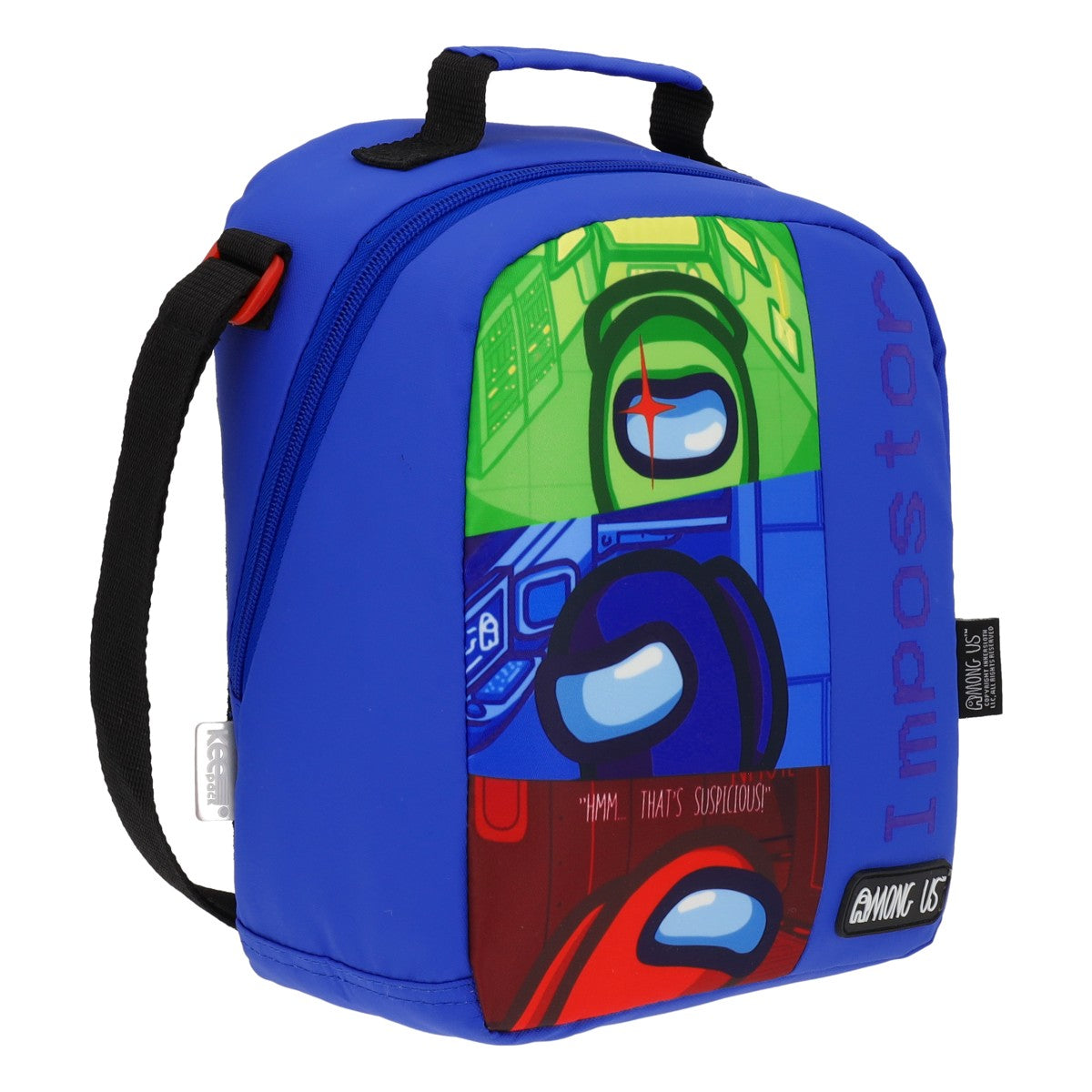 Lonchera Escolar Azul Among Us Impostor Edición 34
