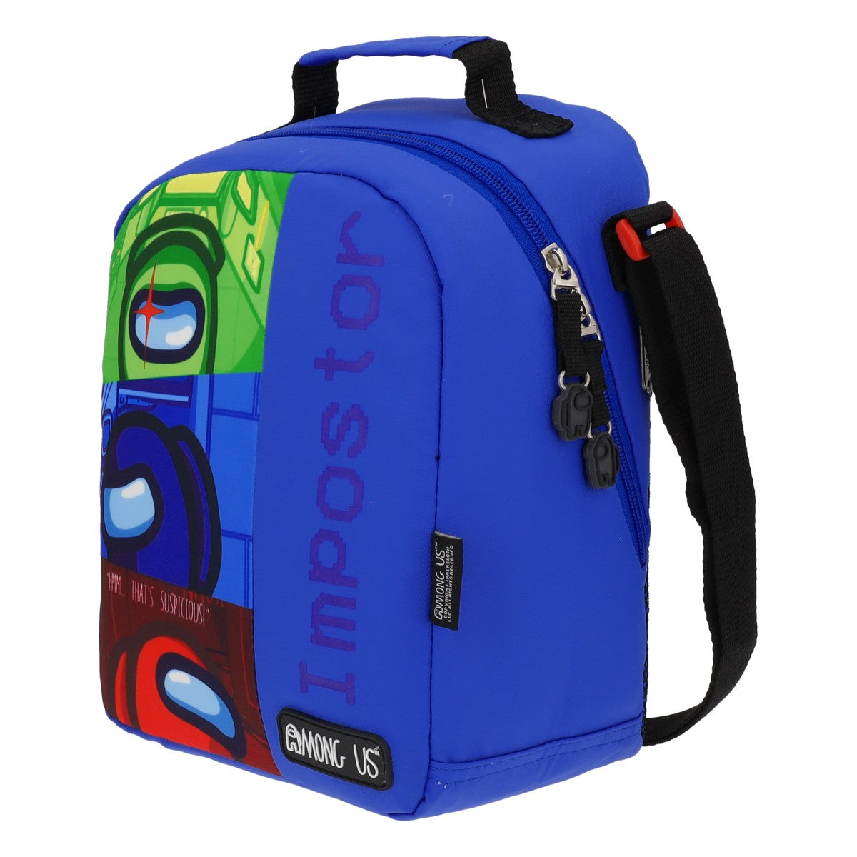 Lonchera Escolar Azul Among Us Impostor Edición 34