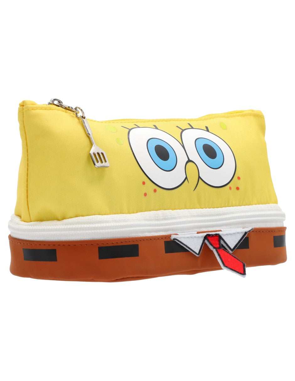 Estuche Bob Esponja Corbatita
