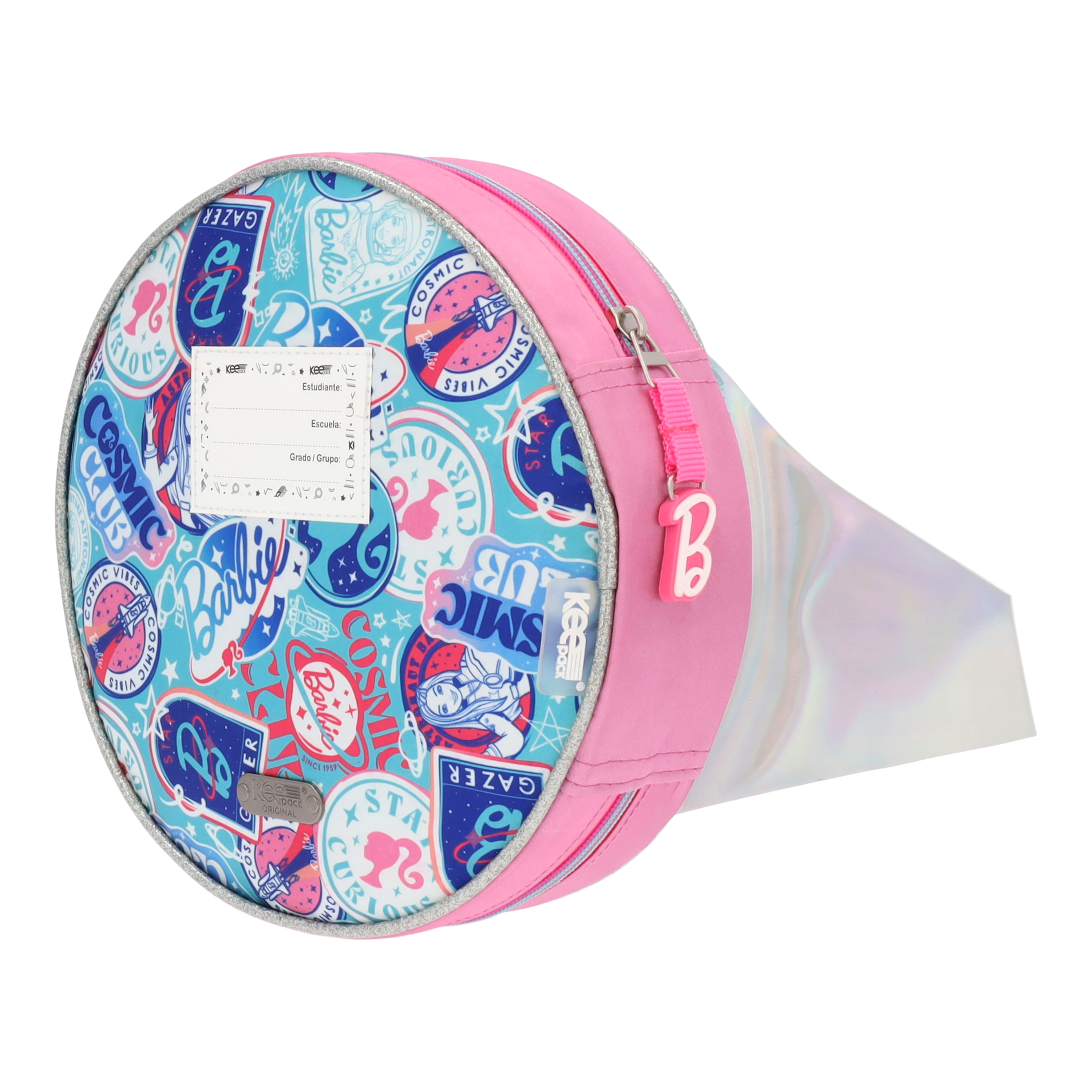 Estuchera Escolar Barbie Astronauta "Cosmic Club" Edición 105