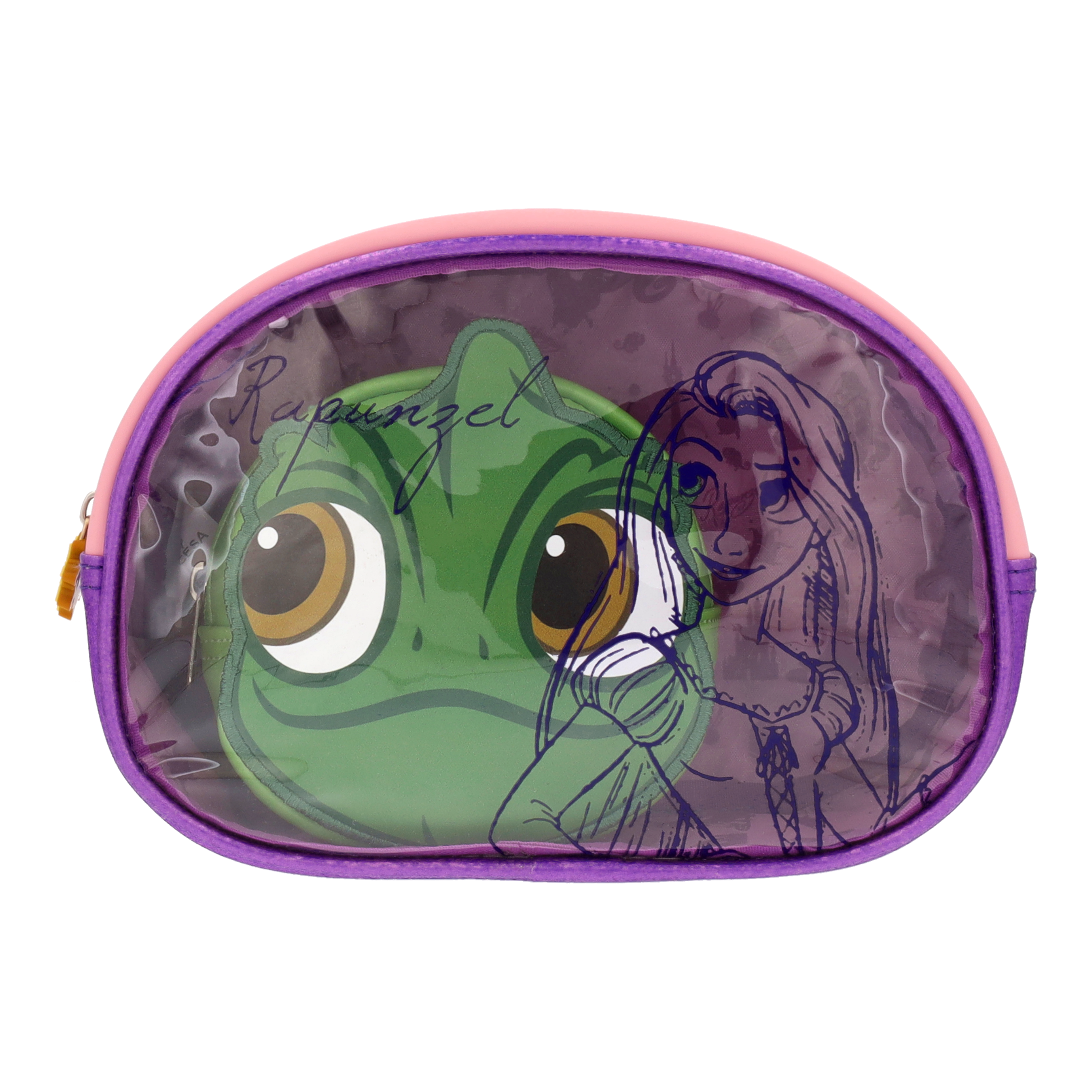 Estuchera Princesas de Rapunzel y Pascal