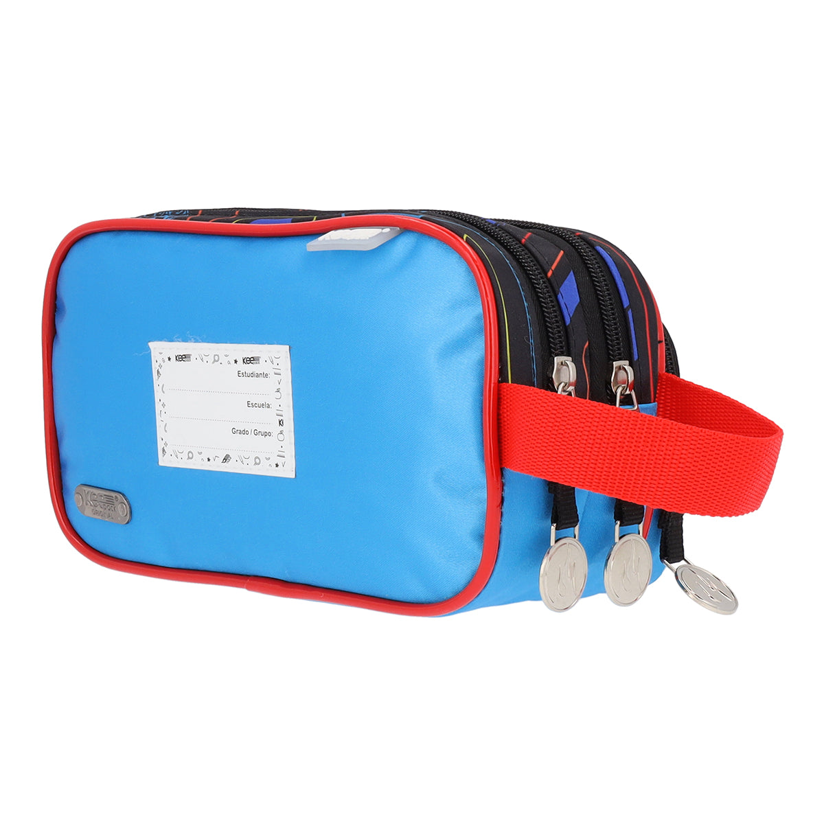 Set Escolar Mochila y Estuchera Hot Wheels Let's Race