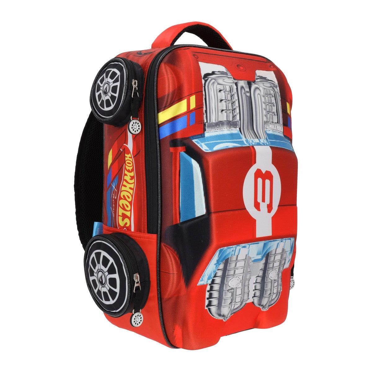Mochila en Forma de Hot Wheels Rojo
