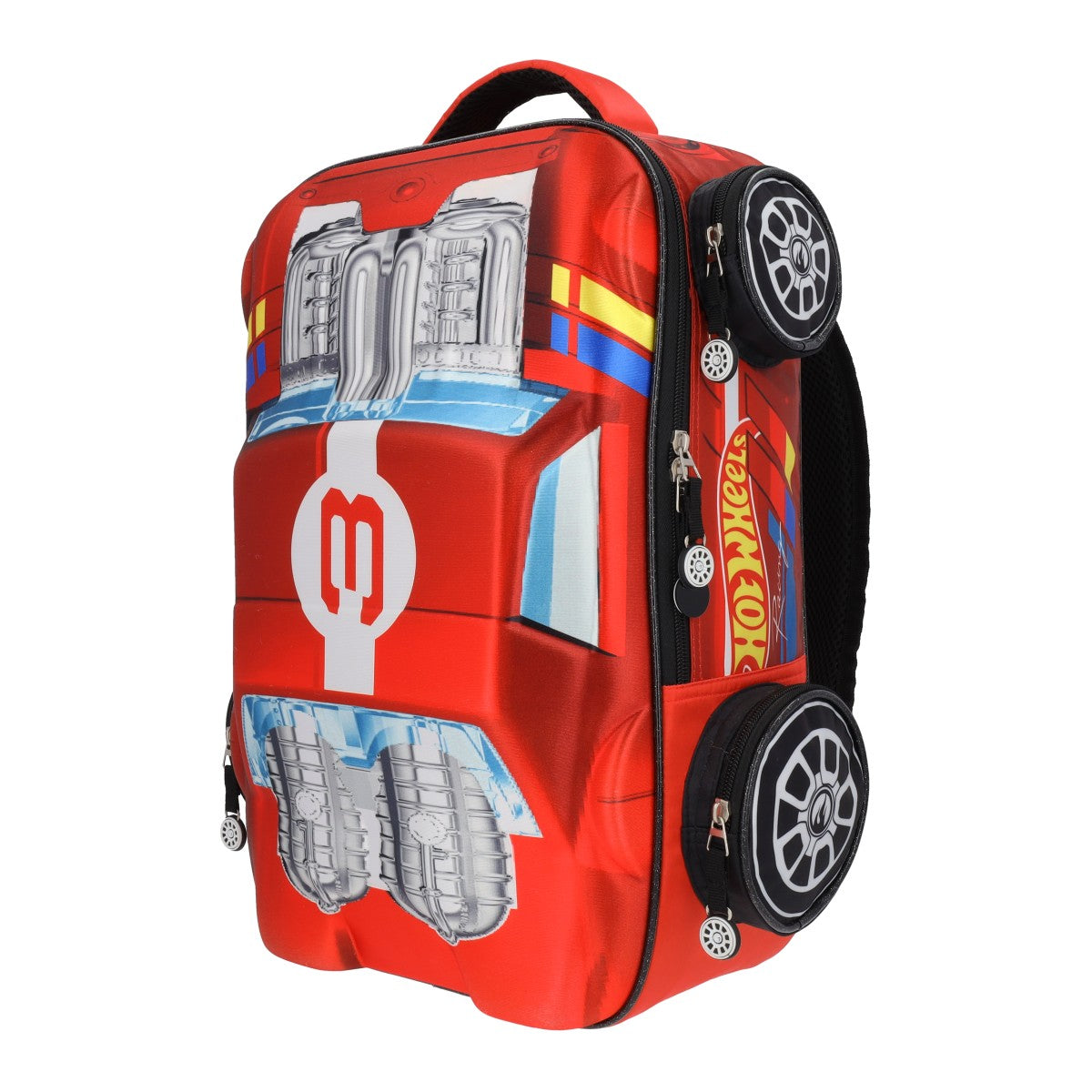 Mochila en Forma de Hot Wheels Rojo