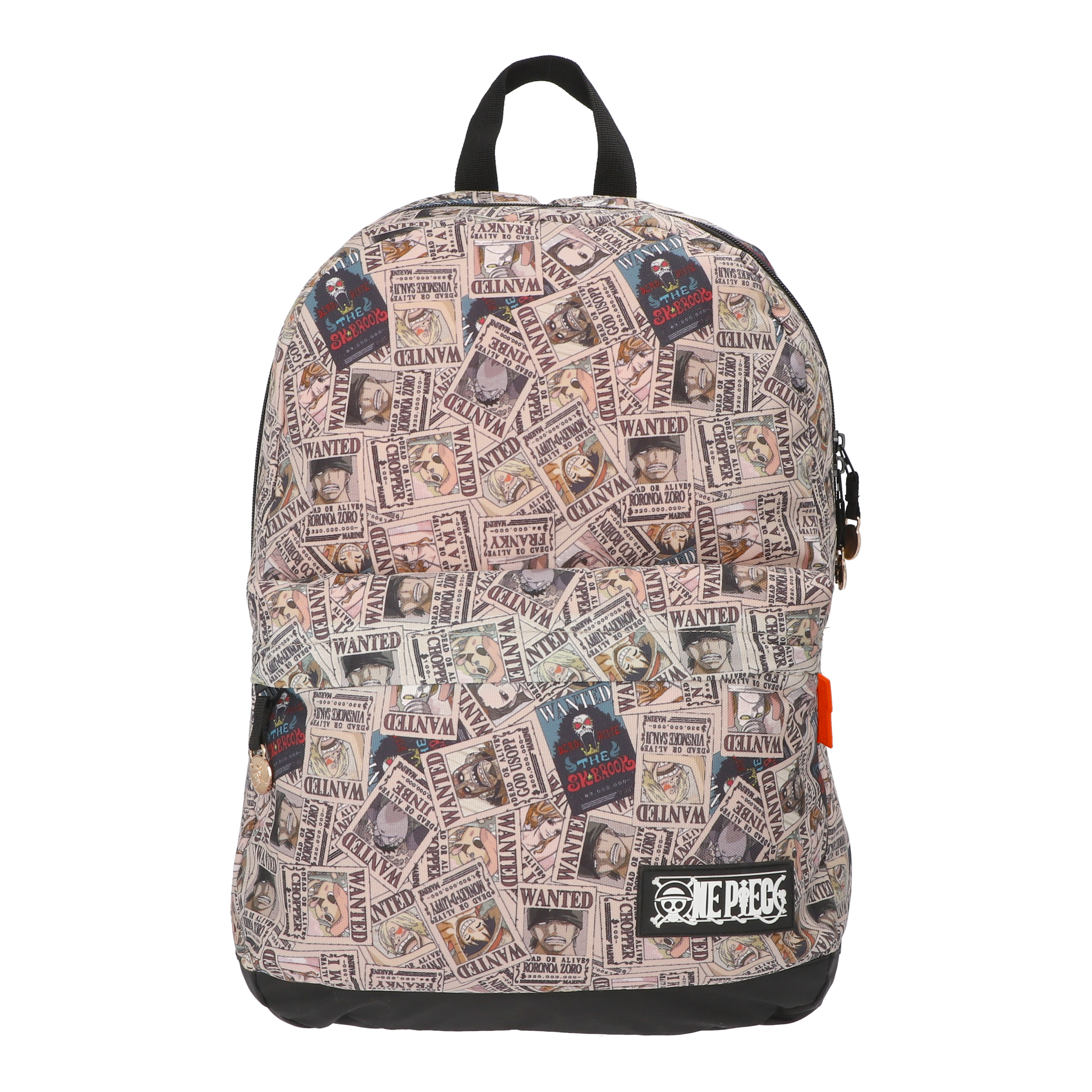 Mochila, Lonchera y Lapicera One Piece Carteles Se Busca