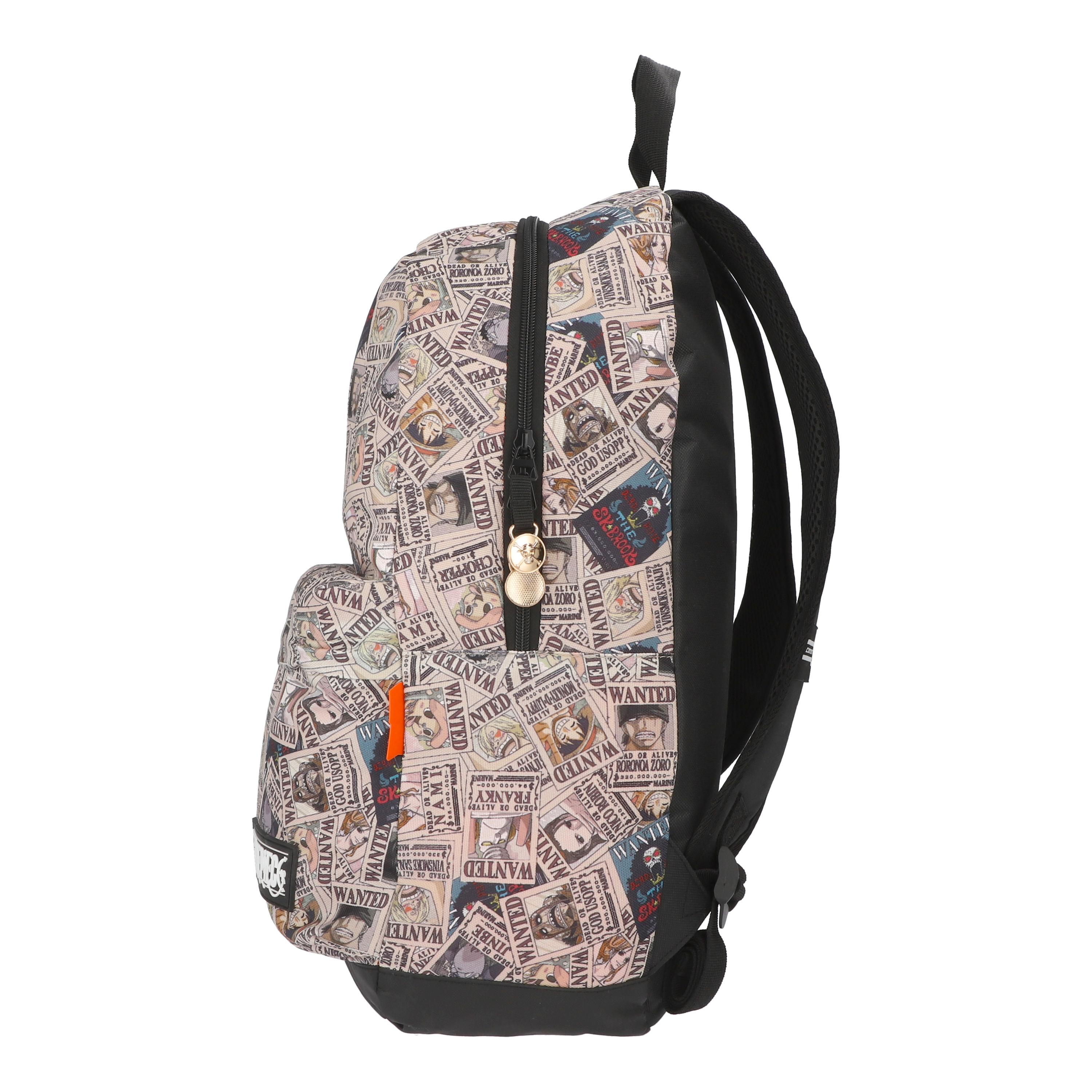 Mochila, Lonchera y Lapicera One Piece Carteles Se Busca