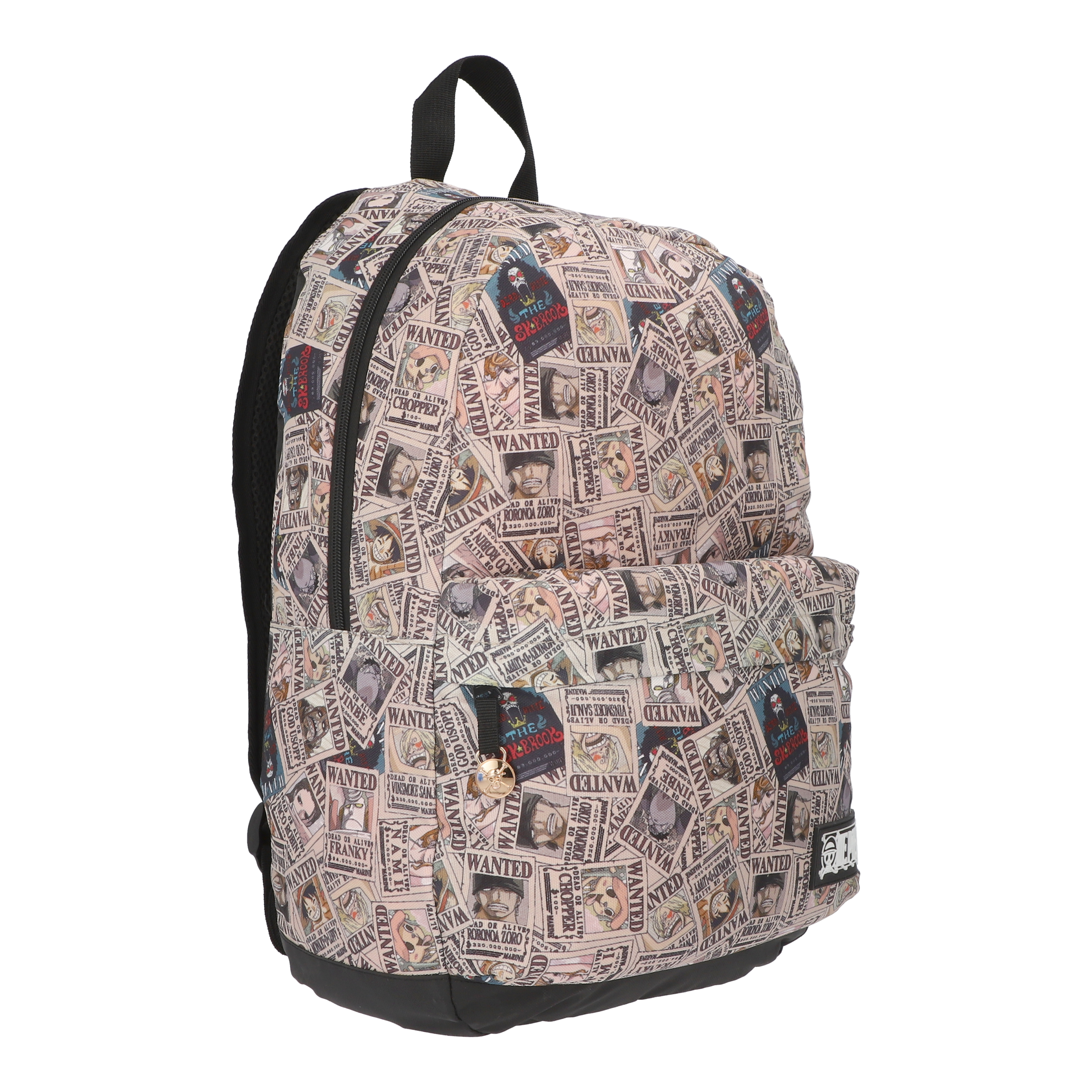 Mochila, Lonchera y Lapicera One Piece Carteles Se Busca