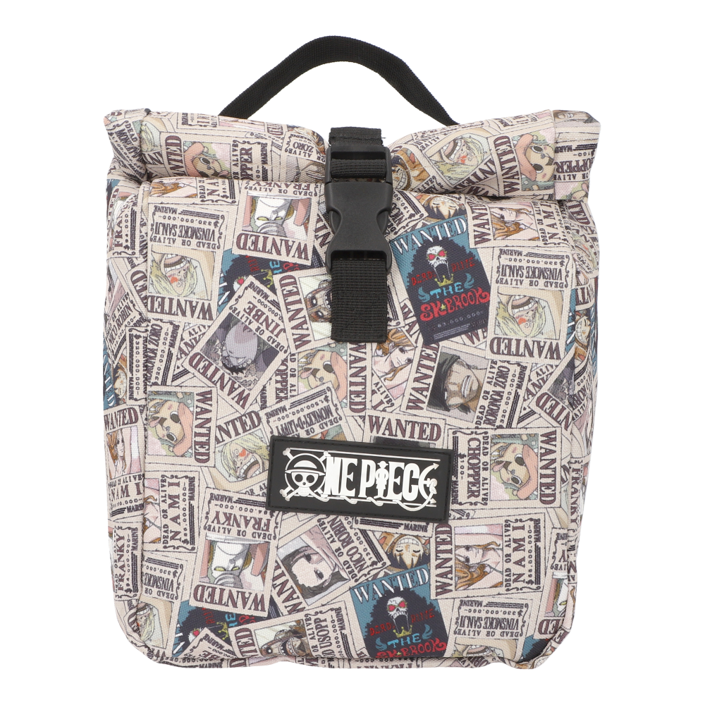 Mochila, Lonchera y Lapicera One Piece Carteles Se Busca