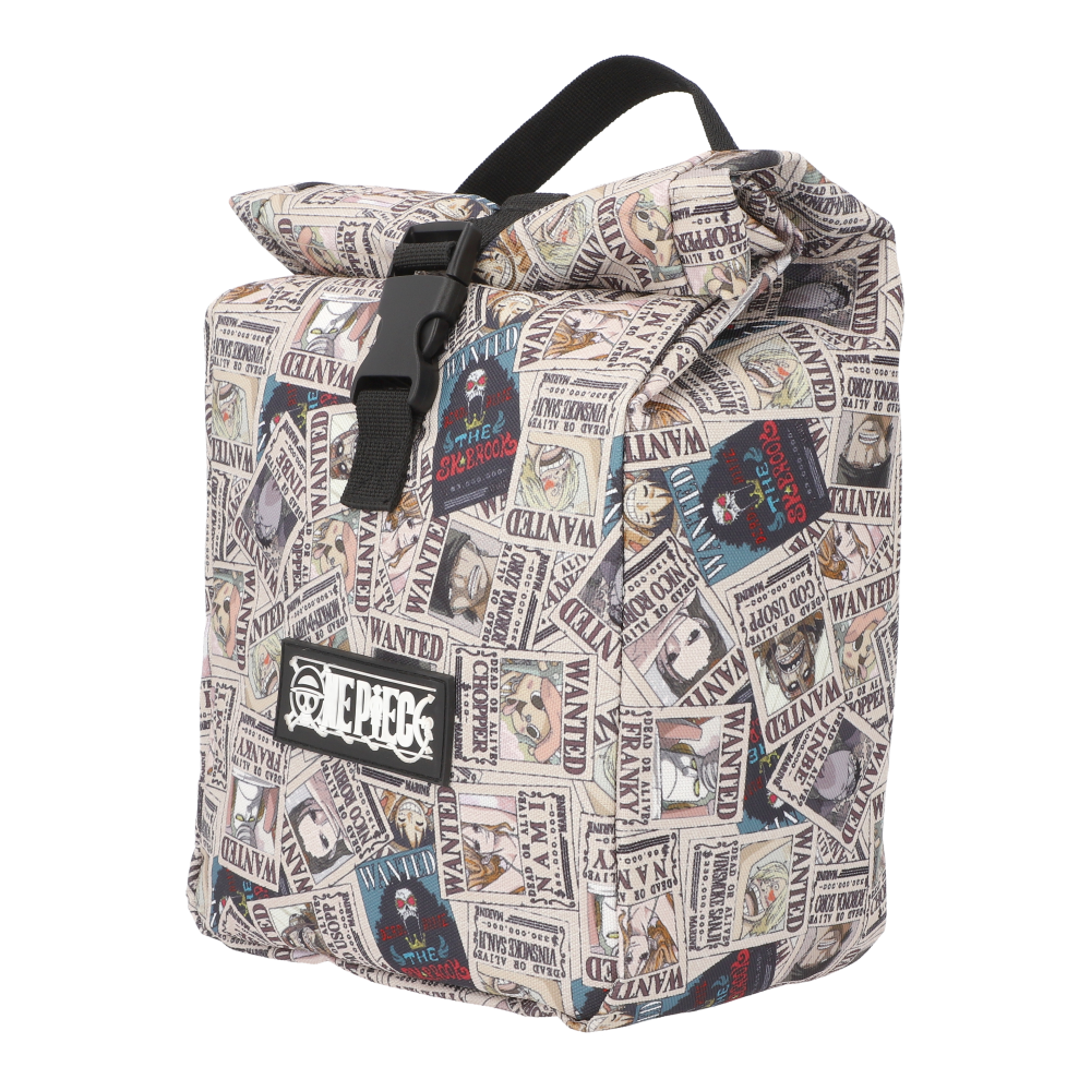 Mochila, Lonchera y Lapicera One Piece Carteles Se Busca