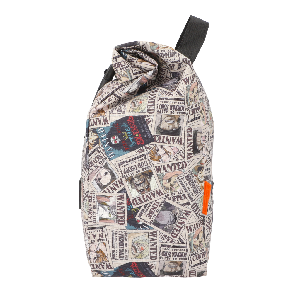 Mochila, Lonchera y Lapicera One Piece Carteles Se Busca