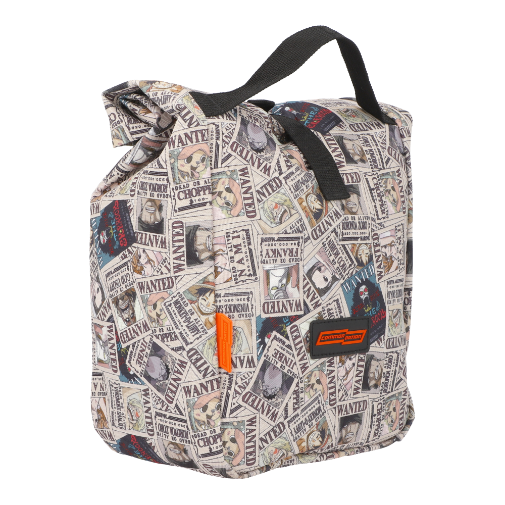 Mochila, Lonchera y Lapicera One Piece Carteles Se Busca