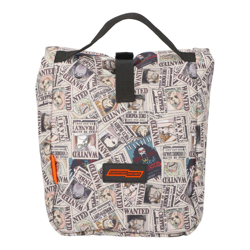 Mochila, Lonchera y Lapicera One Piece Carteles Se Busca