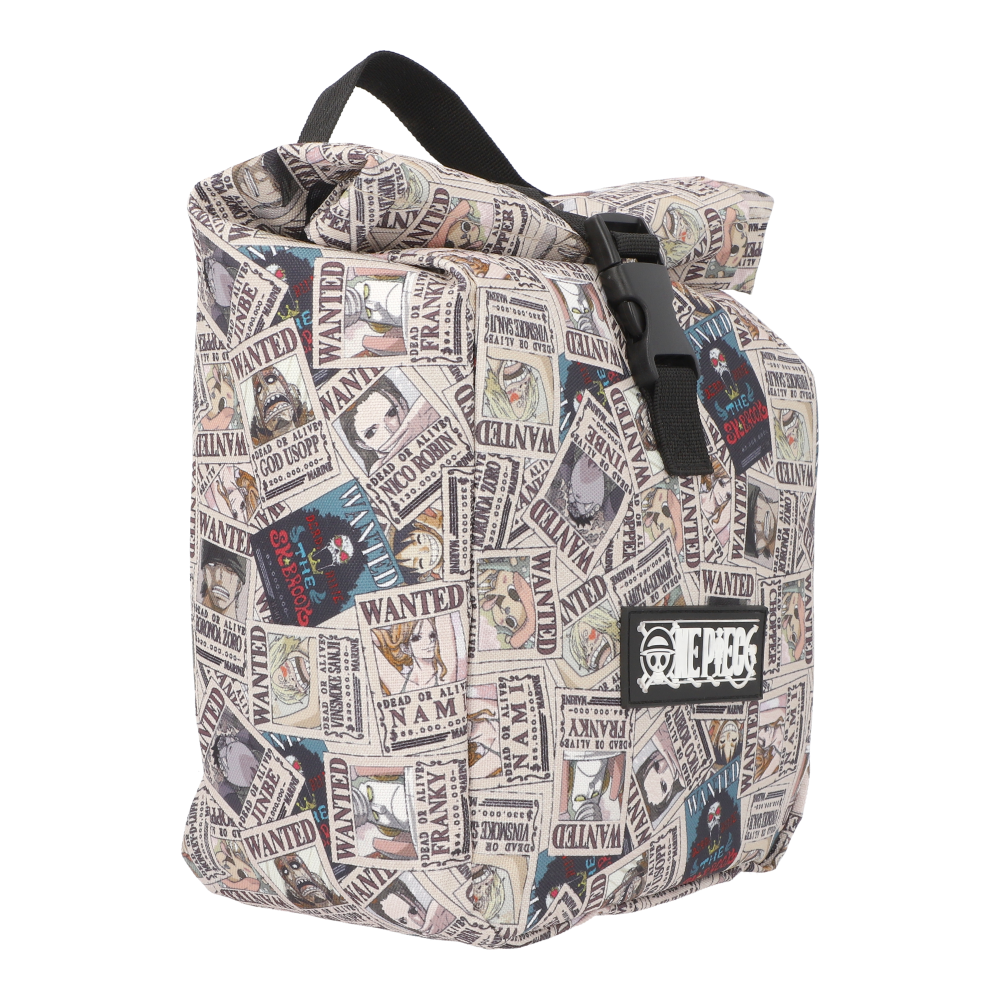 Mochila, Lonchera y Lapicera One Piece Carteles Se Busca
