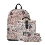 Mochila, Lonchera y Lapicera One Piece Carteles Se Busca