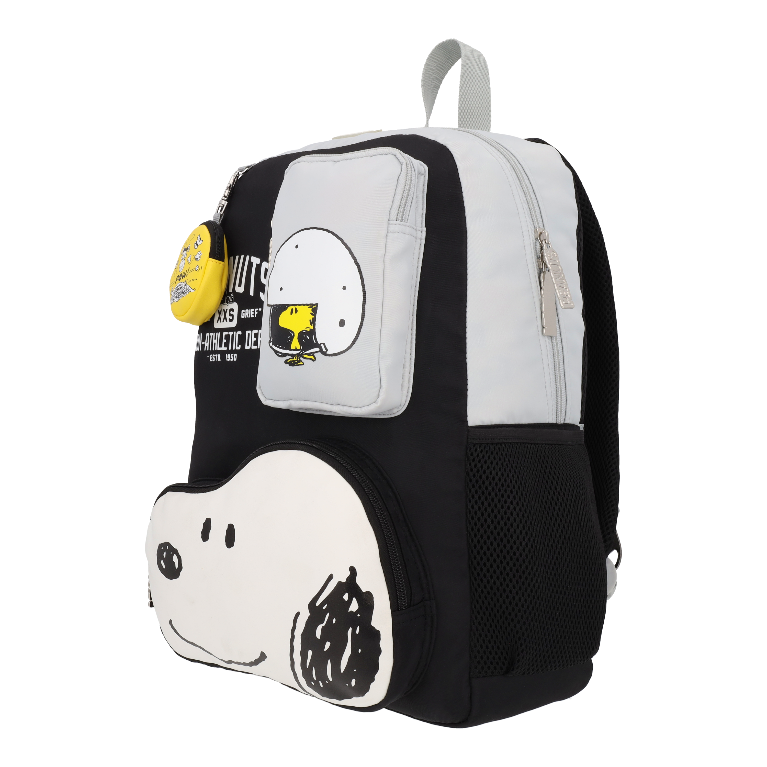 Mochila Peanuts Urban Snoopy & Woodstock Non-athletic Dept Negro