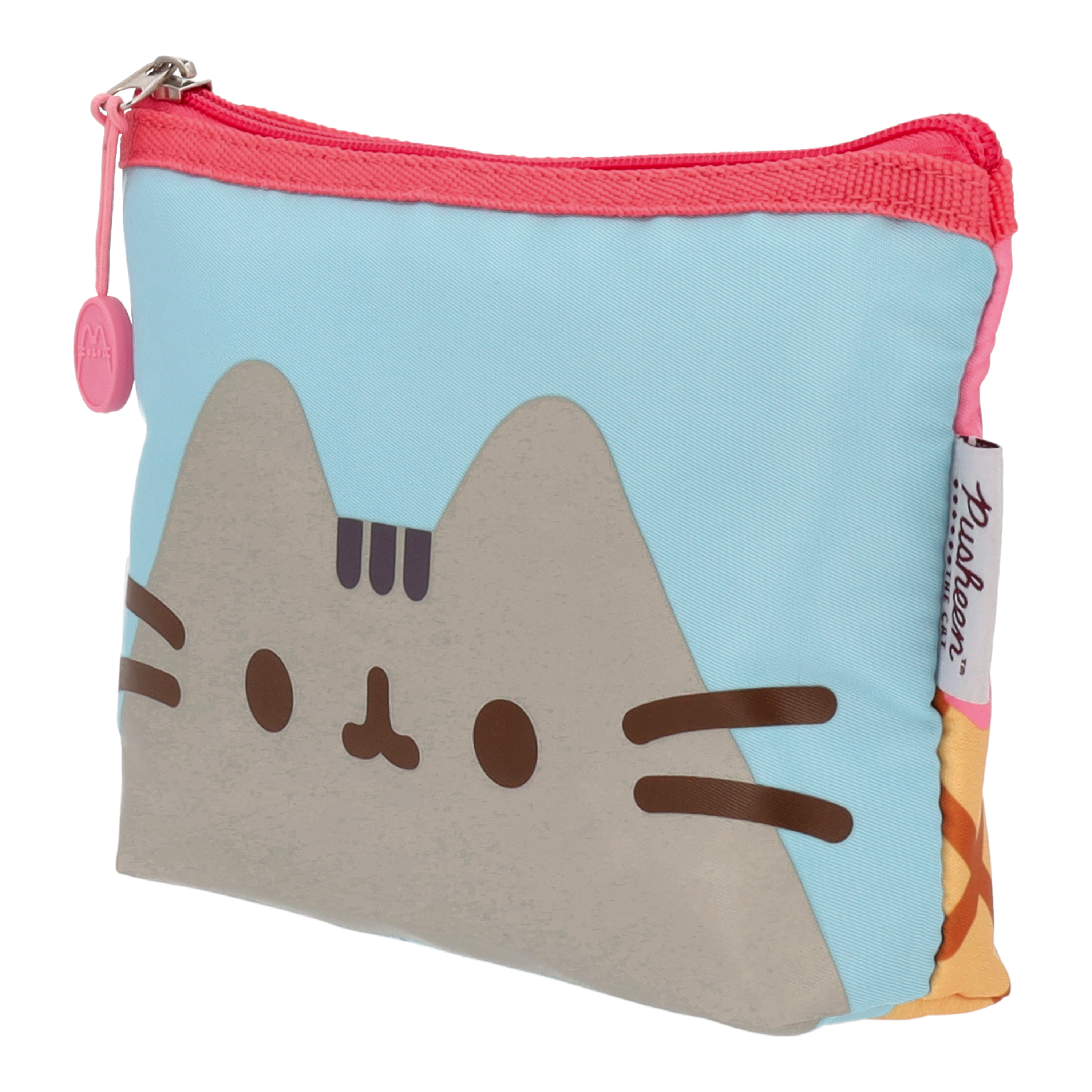 Estuchera Pusheen Heladero Menta y Fresa