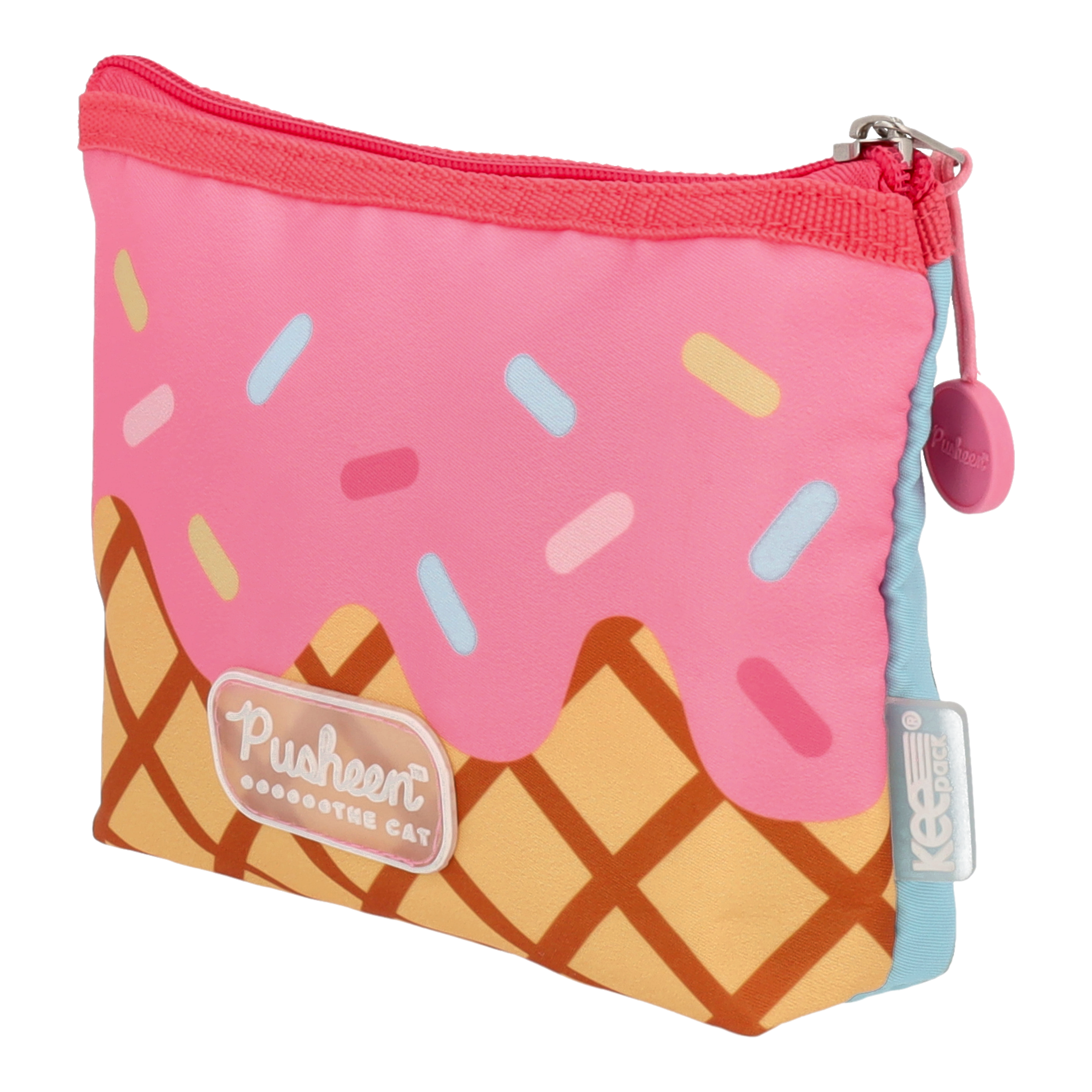 Estuchera Pusheen Heladero Menta y Fresa