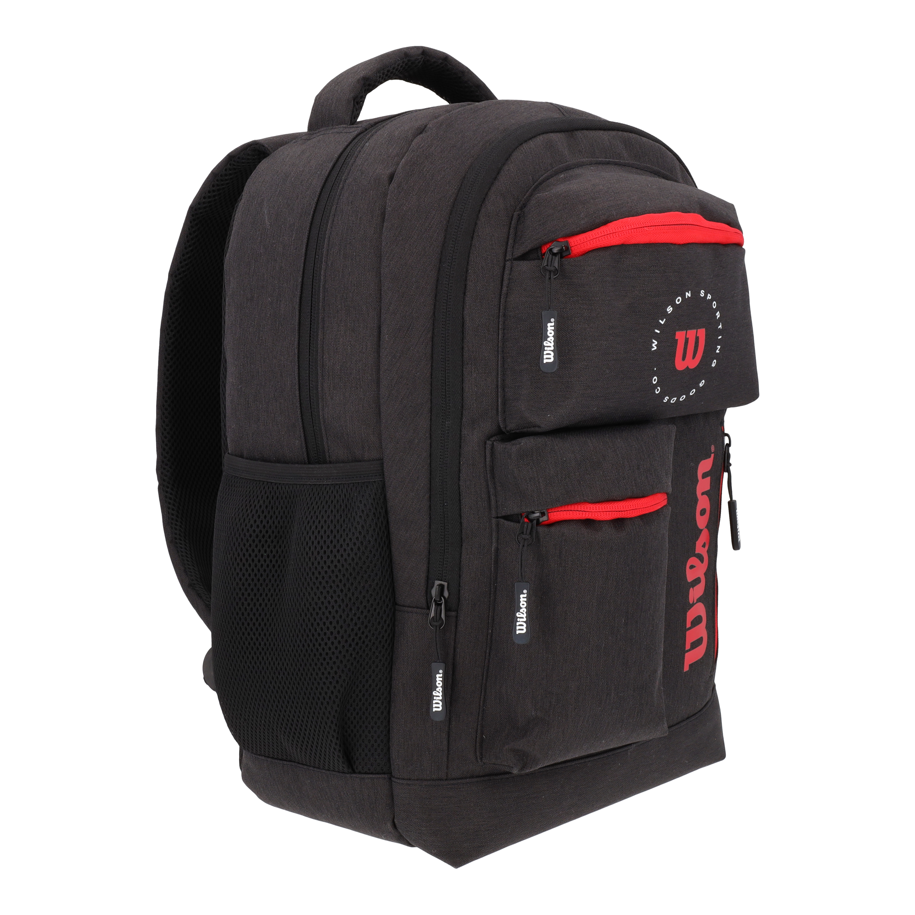 Mochila Wilson Sport Urbana con Triple Compartimento Negra