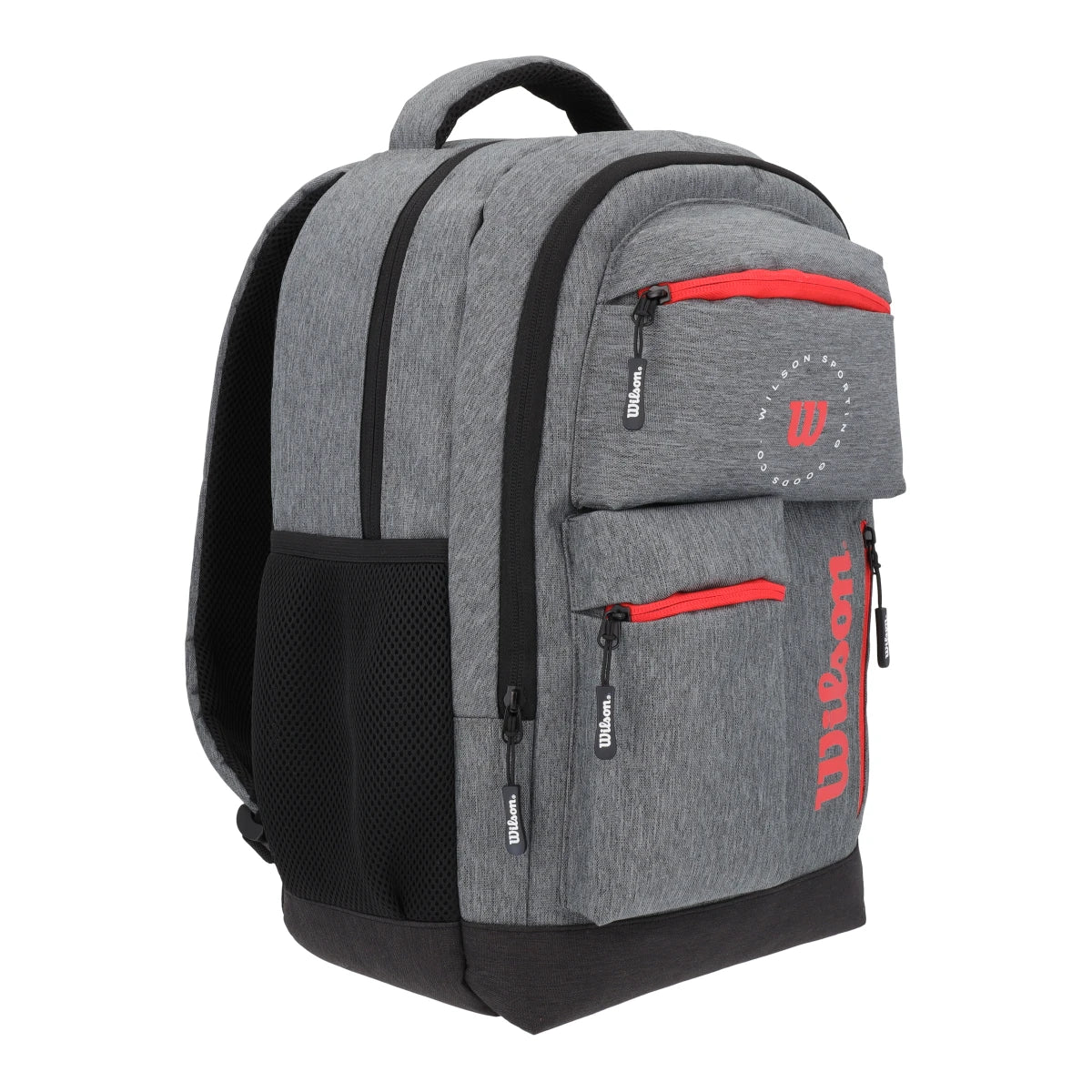 Mochila Wilson 175 Sport Urbana con Triple Compartimento Gris